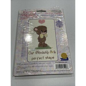 Precious Moments Cross Stitch Kit Fur-Ever Bear MA1